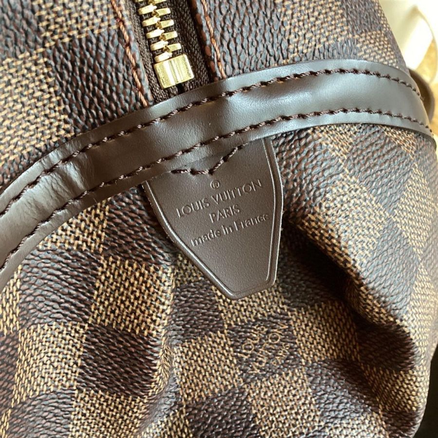 誠可小議。#Louis Vuitton Rivington GM : FL0111。#LV 棋盤格波士頓包。誠可小議^_^-15