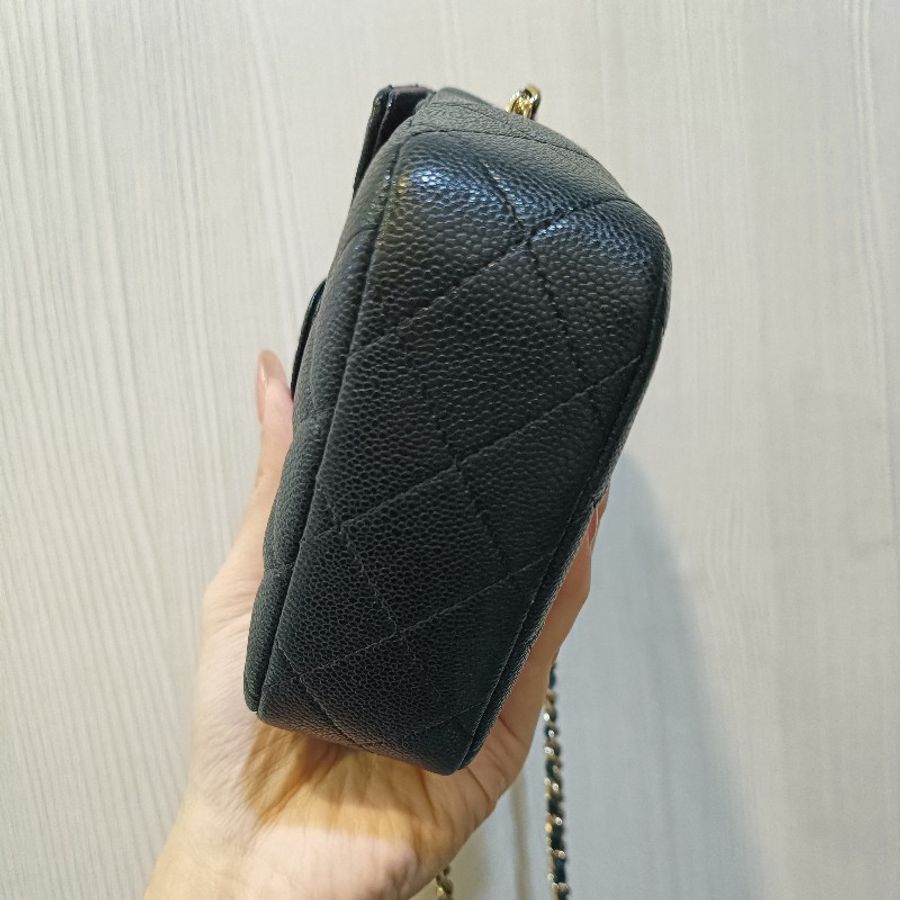 Chanel 25C 手機鏈條包  短夾大手機輕鬆放-5