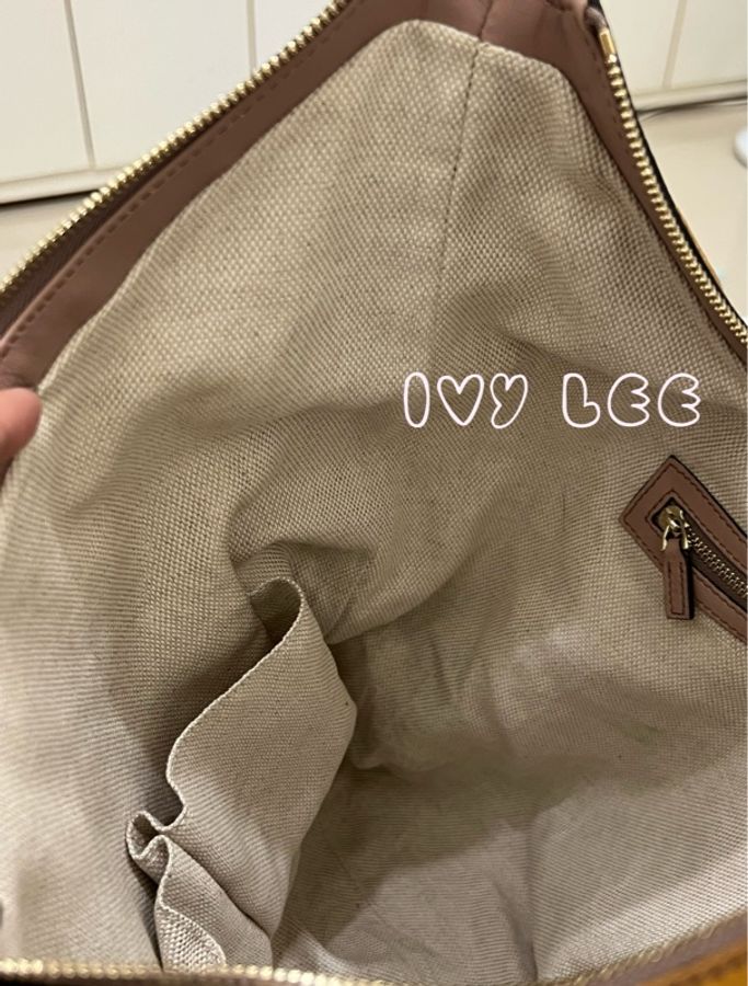 Gucci 漆皮 Soho 鏈條流蘇 326706 奶茶棕 咖啡 肩背包 手提包 二手精品-5