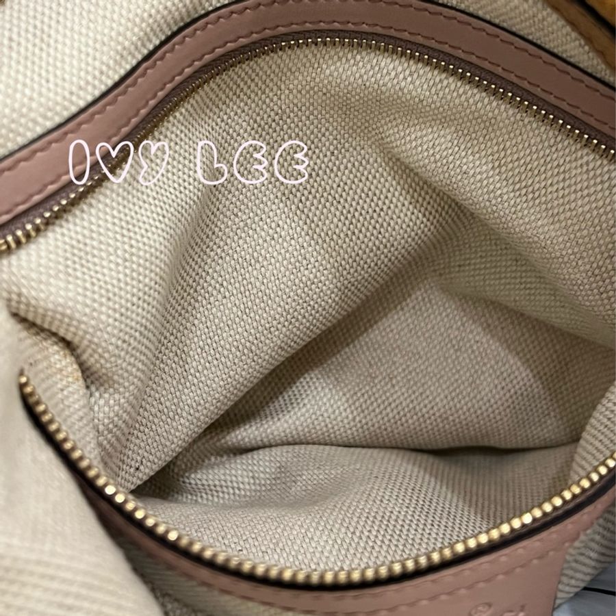 Gucci 漆皮 Soho 鏈條流蘇 326706 奶茶棕 咖啡 肩背包 手提包 二手精品-7