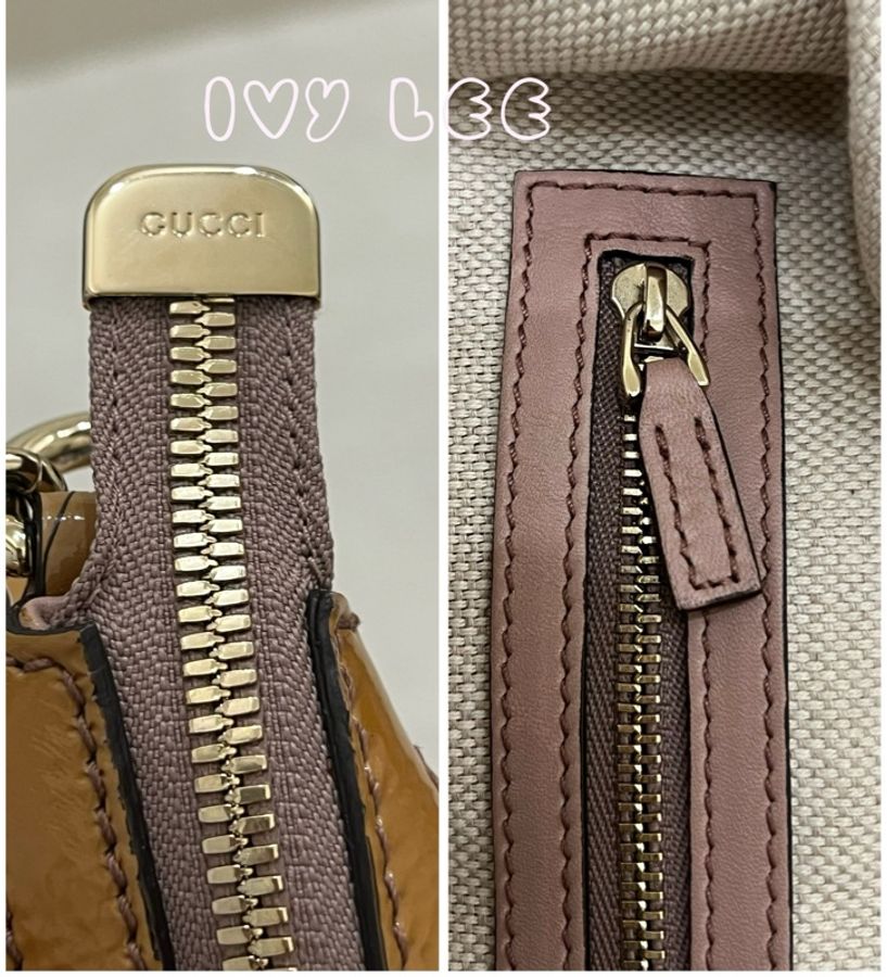 Gucci 漆皮 Soho 鏈條流蘇 326706 奶茶棕 咖啡 肩背包 手提包 二手精品-23