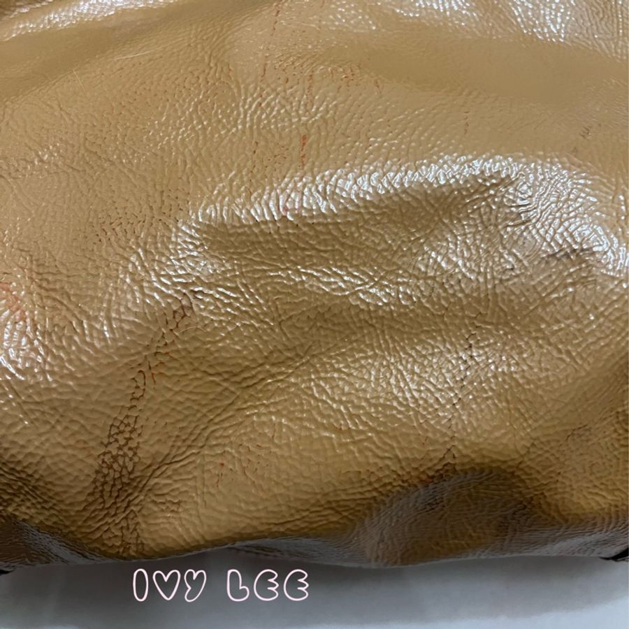 Gucci 漆皮 Soho 鏈條流蘇 326706 奶茶棕 咖啡 肩背包 手提包 二手精品-26