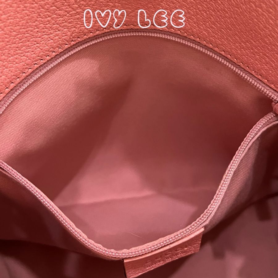 GUCCI GG 帆布單肩包 粉紅皮革 120841 側背包 二手精品-4