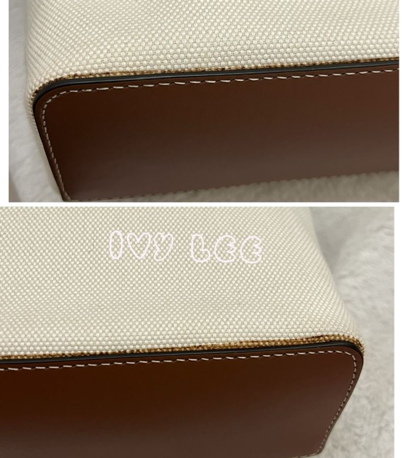 BURBERRY Horseferry 印花帆布翻蓋 8030249 米白 斜背包 肩背包 二手精品-24
