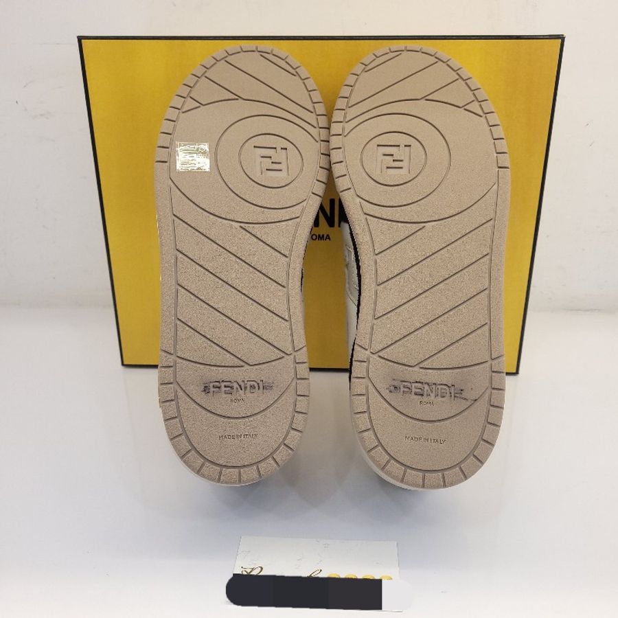 FENDI match 酒紅麂皮球鞋 休閒鞋 底筒鞋 男 7號 41號-6