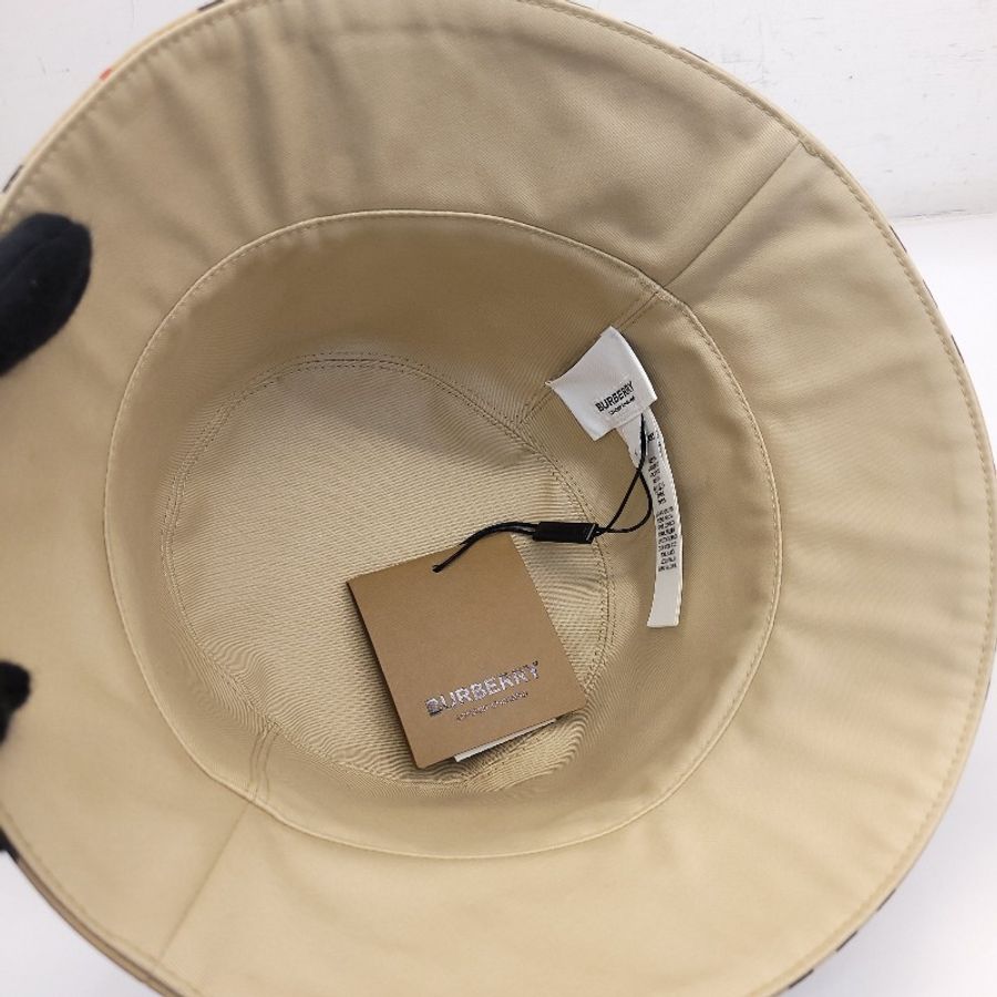 BURBERRY 經典Vintage Check格紋漁夫帽 M-4