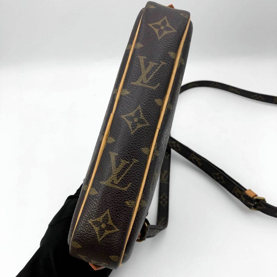 Louis Vuitton 老花中古單層橫版相機包,LV路易威登,斜背包,隨身包,經典包,迪士尼包,二手真品,免運-10