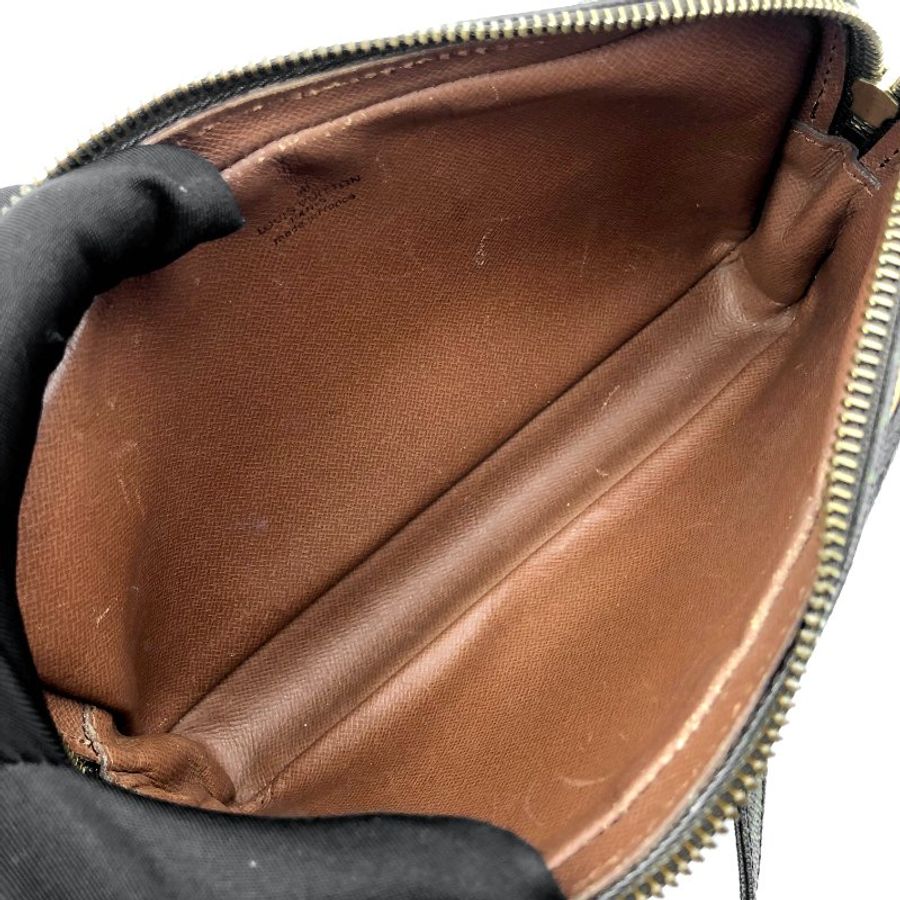 Louis Vuitton 老花中古單層橫版相機包,LV路易威登,斜背包,隨身包,經典包,迪士尼包,二手真品,免運-12