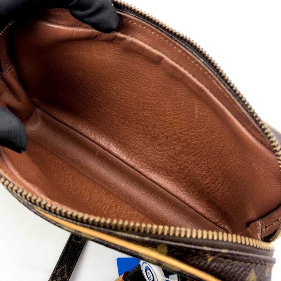 Louis Vuitton 老花中古單層橫版相機包,LV路易威登,斜背包,隨身包,經典包,迪士尼包,二手真品,免運-14