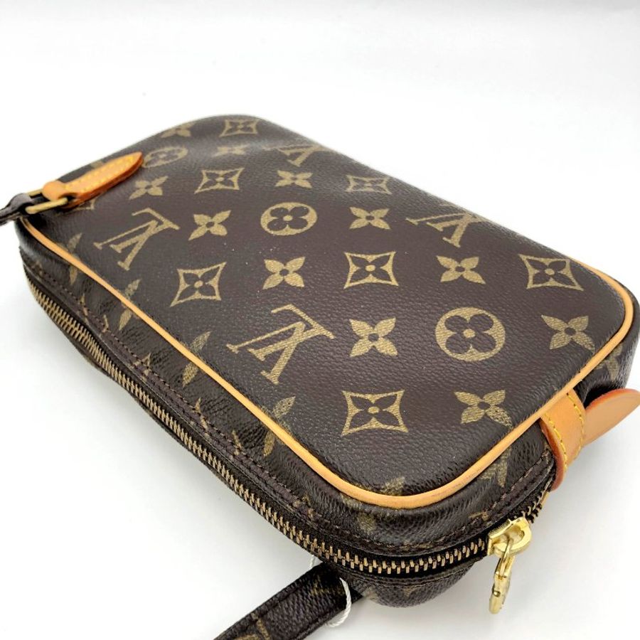 Louis Vuitton 老花中古單層橫版相機包,LV路易威登,斜背包,隨身包,經典包,迪士尼包,二手真品,免運-20