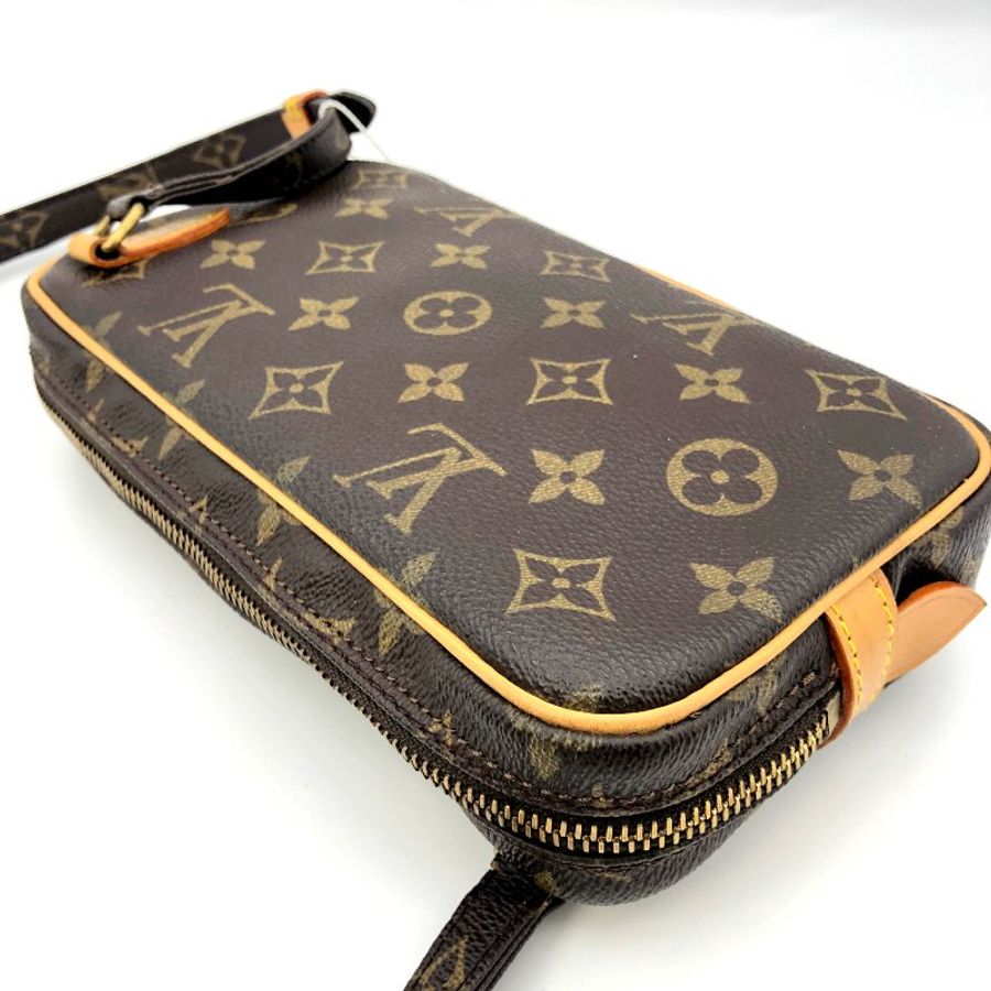 Louis Vuitton 老花中古單層橫版相機包,LV路易威登,斜背包,隨身包,經典包,迪士尼包,二手真品,免運-22