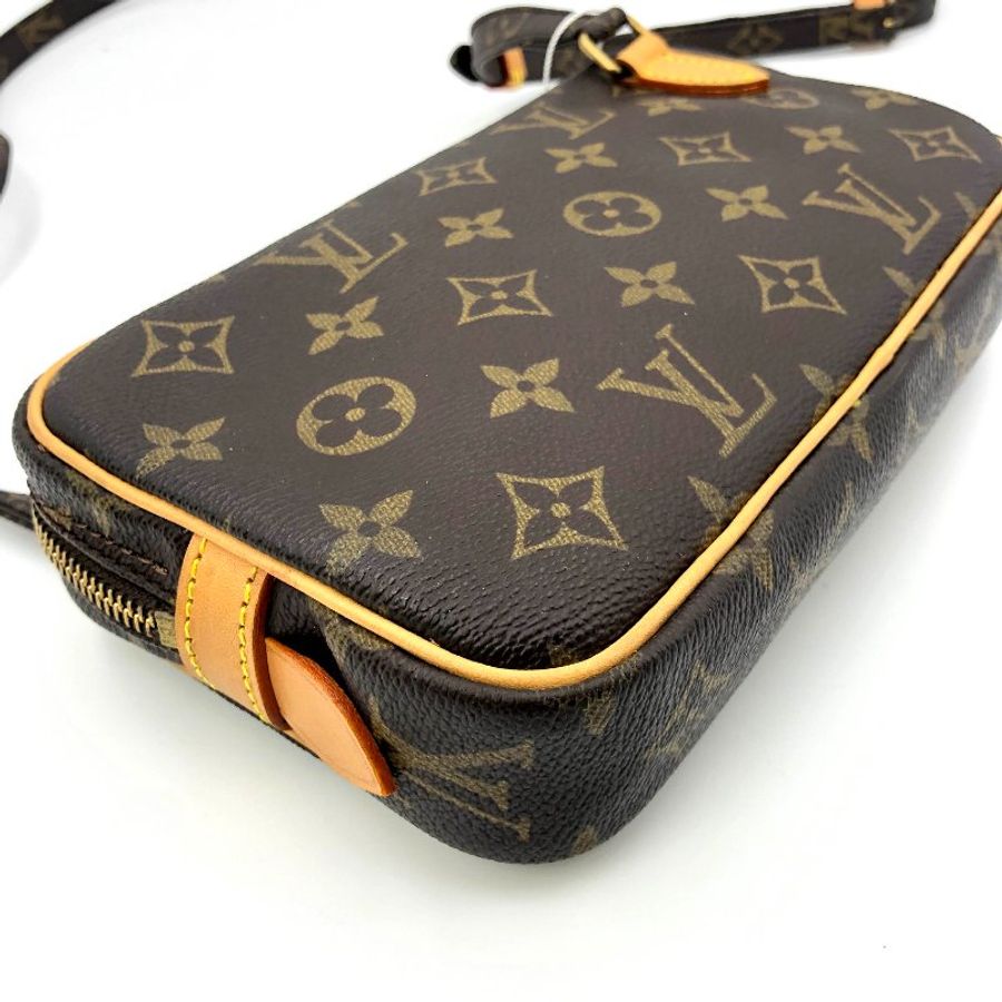 Louis Vuitton 老花中古單層橫版相機包,LV路易威登,斜背包,隨身包,經典包,迪士尼包,二手真品,免運-23