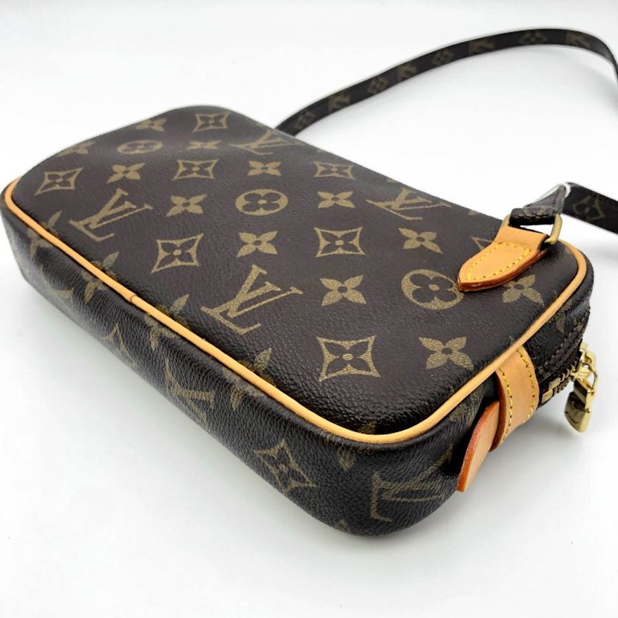 Louis Vuitton 老花中古單層橫版相機包,LV路易威登,斜背包,隨身包,經典包,迪士尼包,二手真品,免運-24