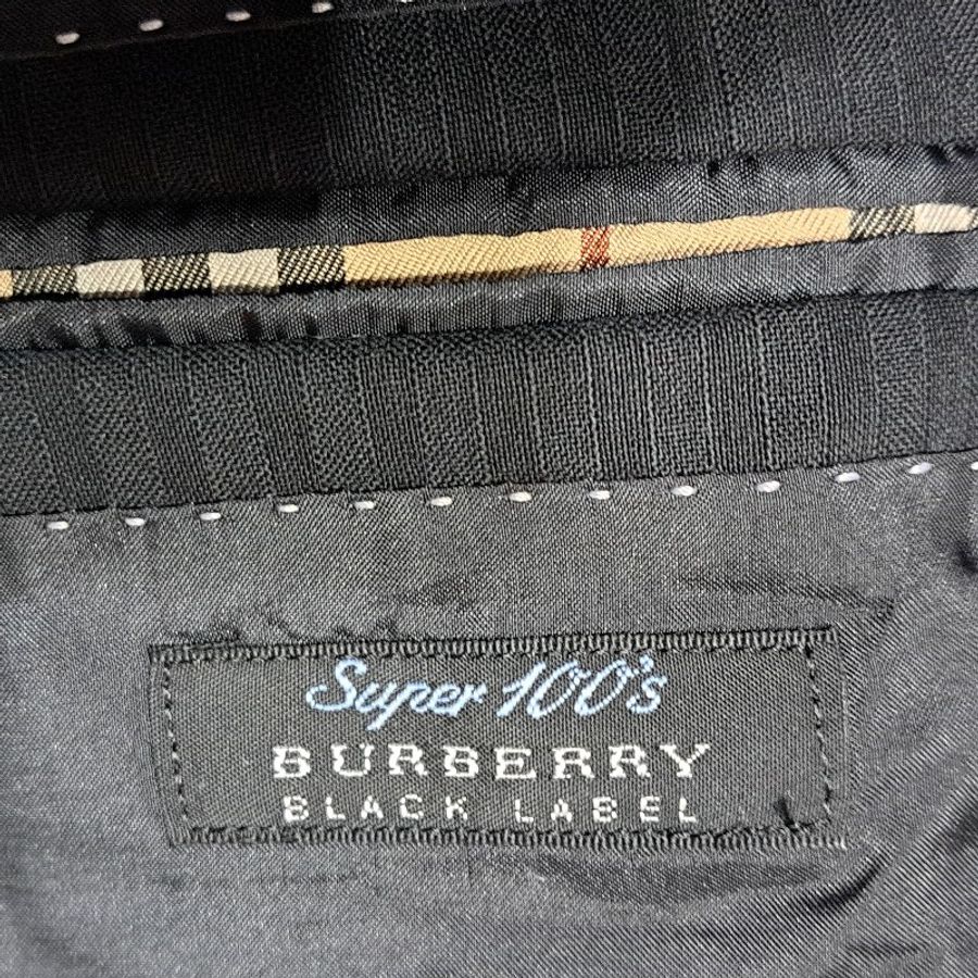 L碼/原價約5萬8/全新品/Burberry 成套西裝/super 100's超細羊毛-14