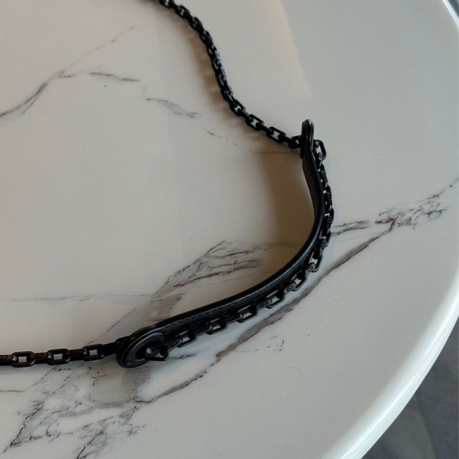 Dior So Black磨砂黑三格黛妃包🔥99新五金🈚️掉色🔥-5