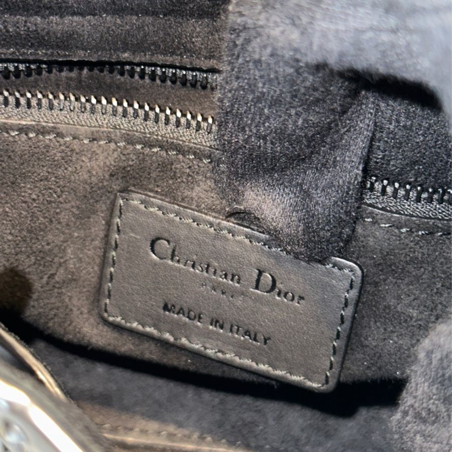 Dior So Black磨砂黑三格黛妃包🔥99新五金🈚️掉色🔥-26