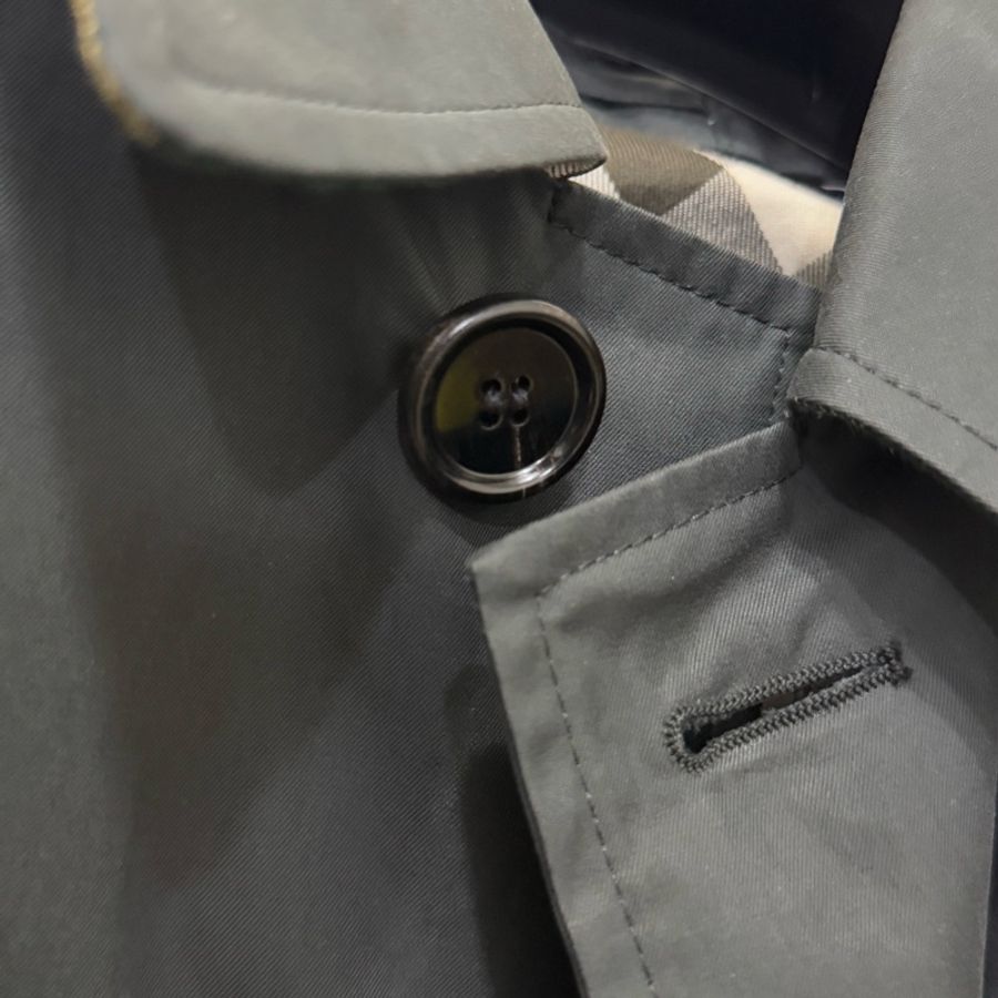 Burberry 新版專櫃風衣 海獺色 全配-10