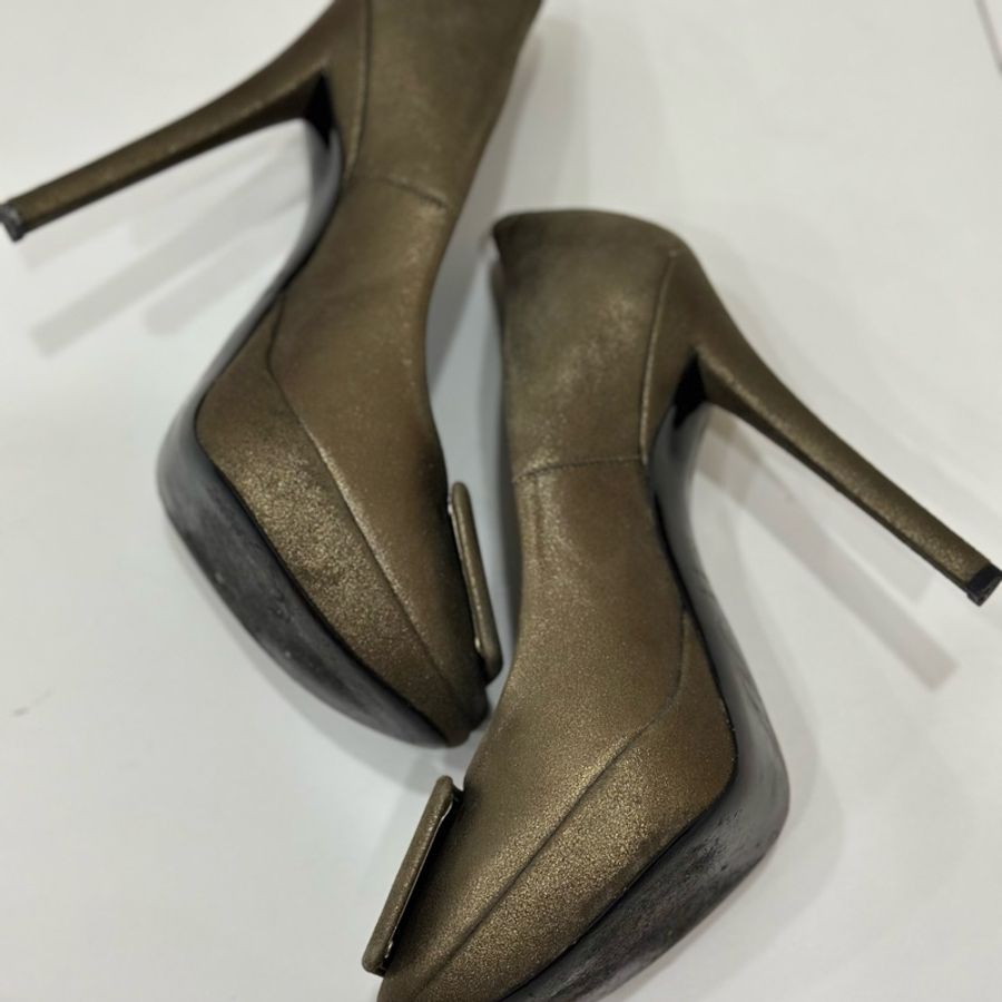Roger VIVIER RV 咖啡色 跟鞋 高跟鞋-18