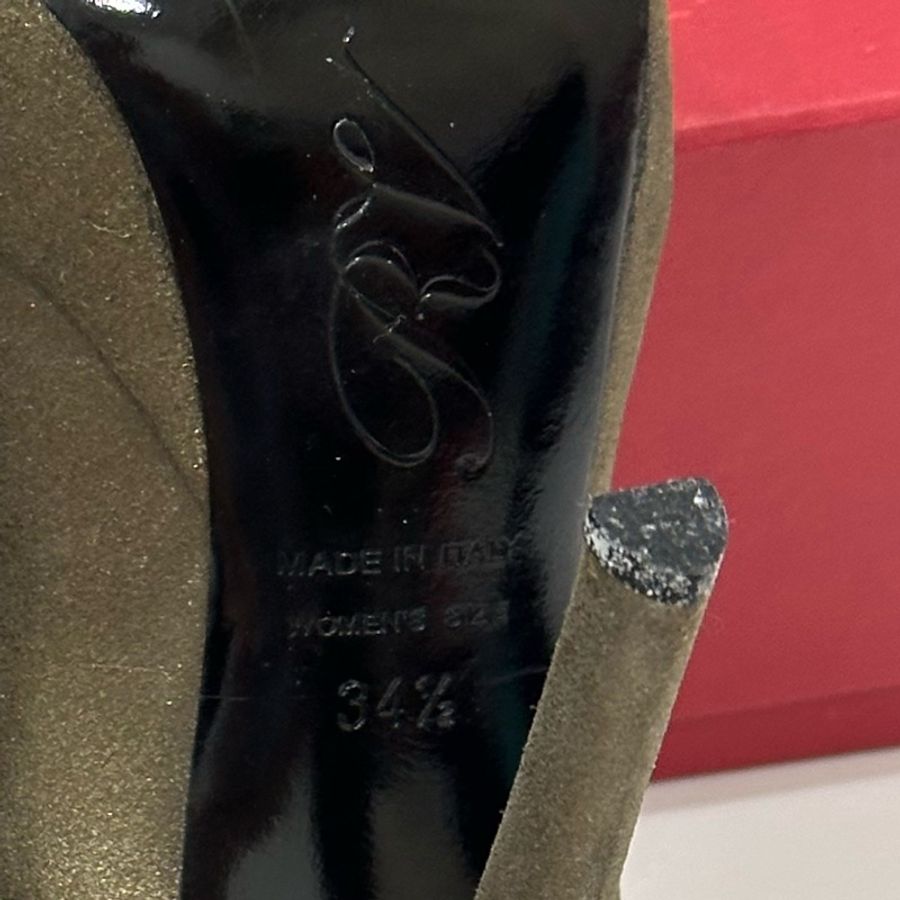 Roger VIVIER RV 咖啡色 跟鞋 高跟鞋-37