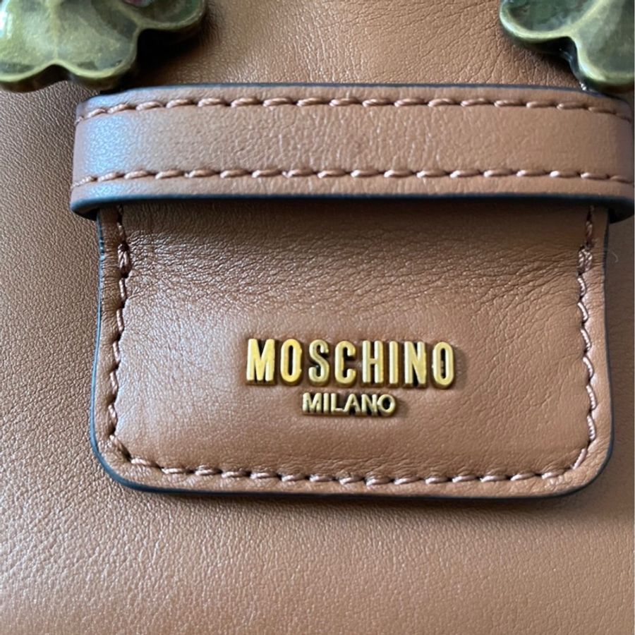MOSCHINO復古手提肩背包-2