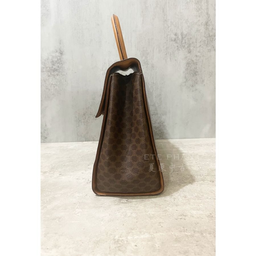 中古美品|Celine地球儀金幣扣手提包✨-2