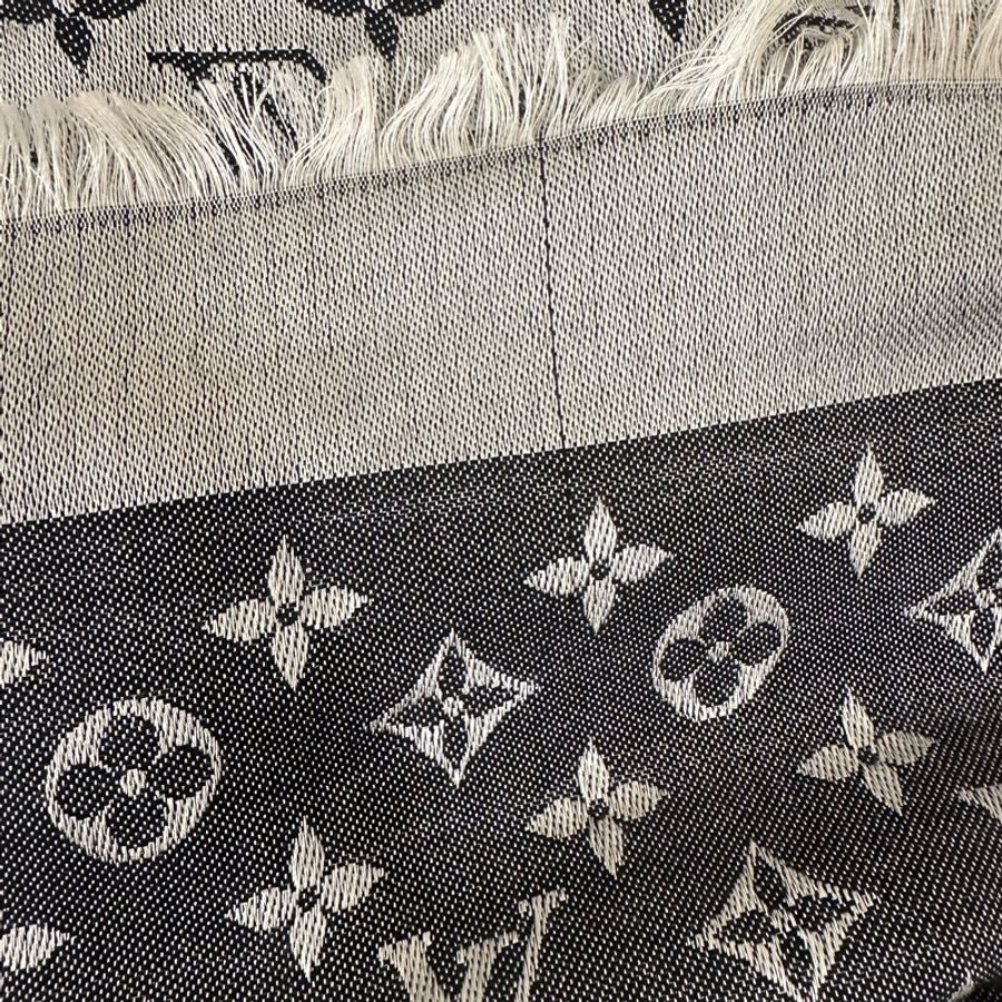 已售出LV Monogram Denim 披肩-7