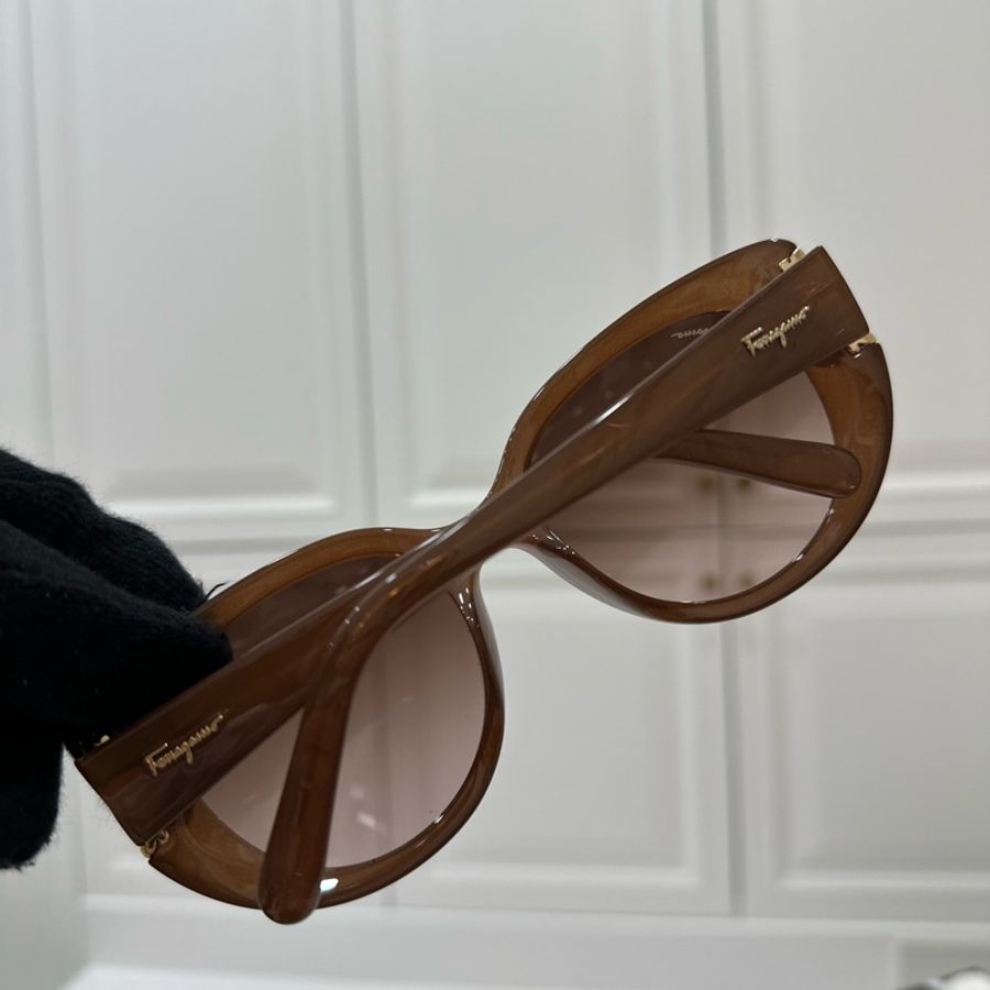 SALVATORE FERRAGAMO 菲拉格慕 裸色 墨鏡 太陽眼鏡-14