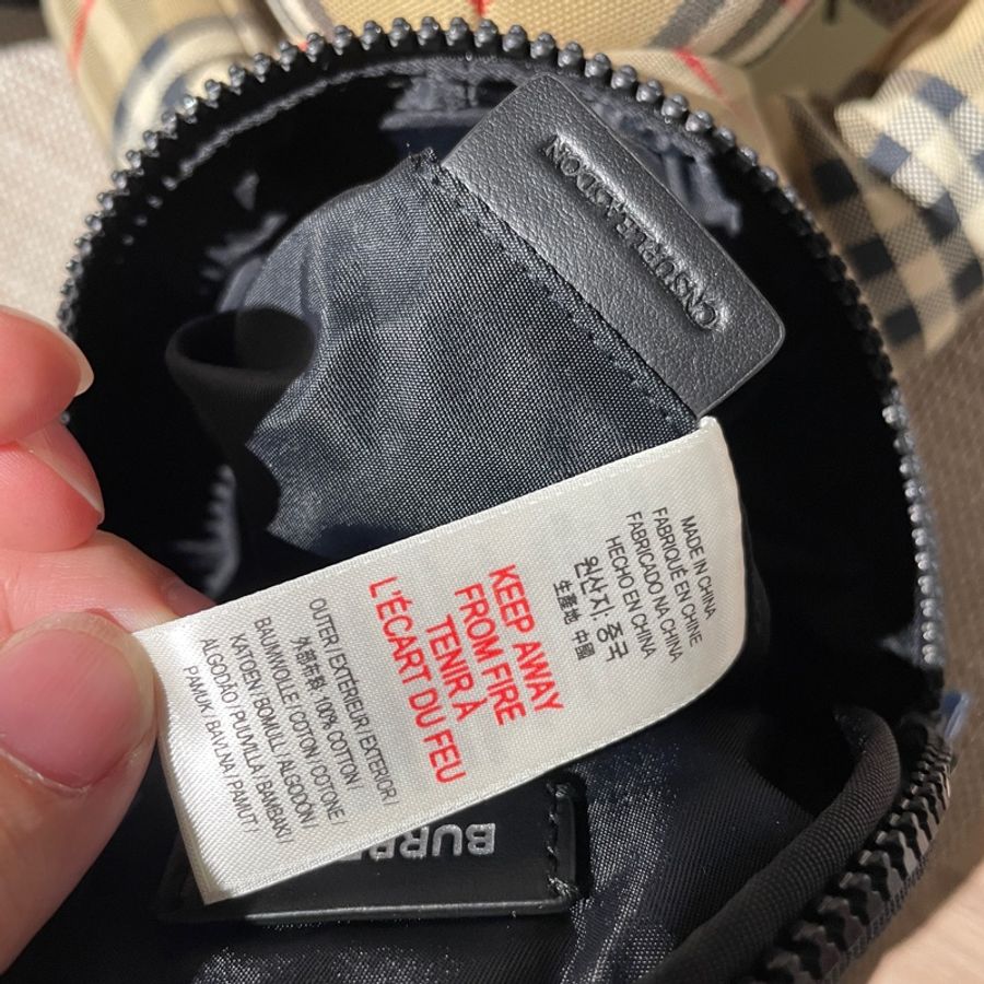 Burberry 泰迪熊造型 斜肩包 背包-8