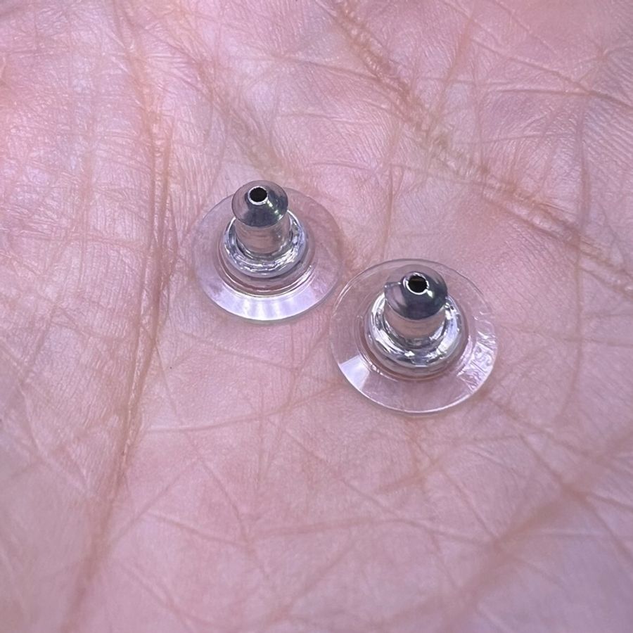 SWAROVSKI 施華洛世奇 經典 天鵝 愛心 耳環 耳釘 銀色-13
