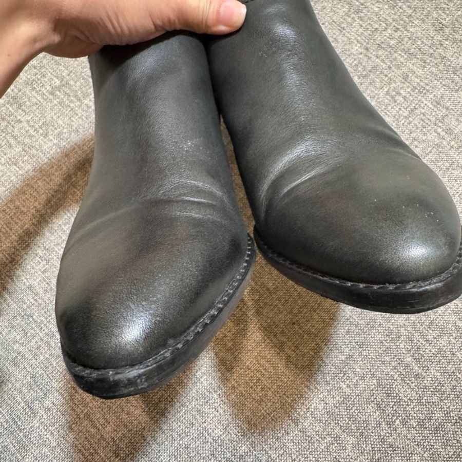 Alexander wang 黑色短靴 歐碼36-10