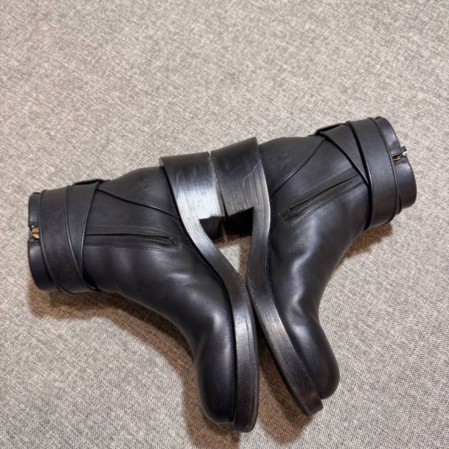 Givenchy 紀梵希 黑色短靴 歐碼37 保證真品-3