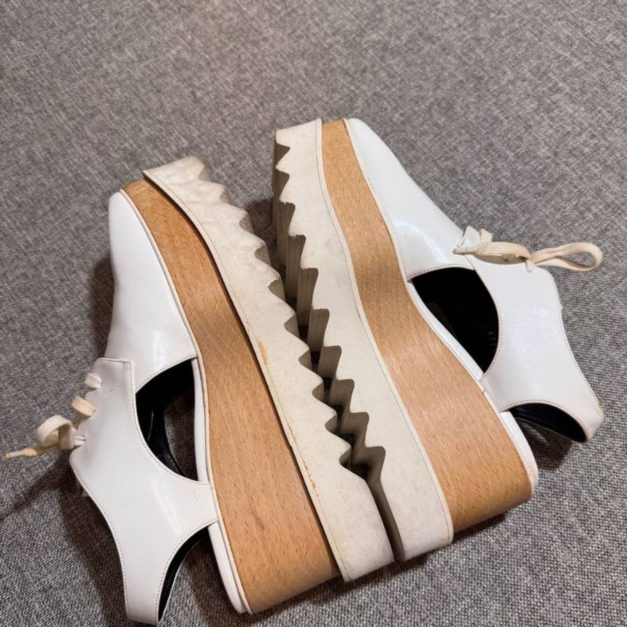 Stella Mccartney 厚底牛津鞋 歐碼36-2