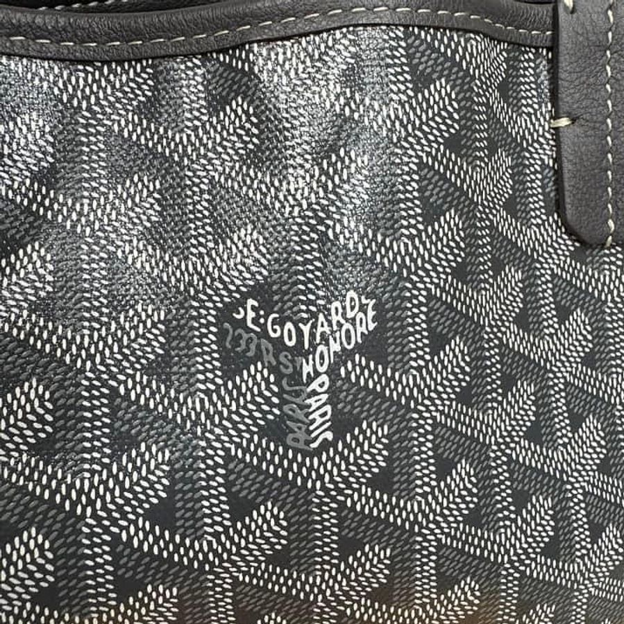 難買指數不輸H的 Goyard最夯灰色mini tote bag---僅此一個-6