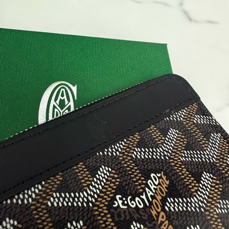 GOYARD 拉鏈 卡包 黑色 MATIGNON MINI-2