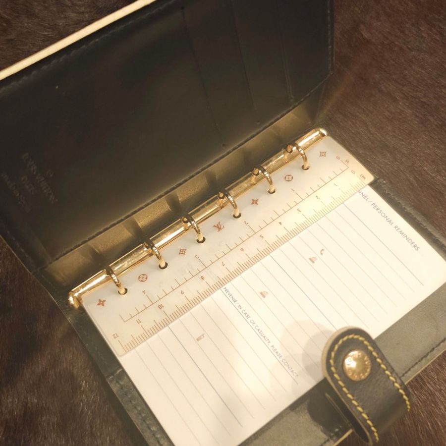 日本帶回限量絕版6孔LV150週年系列筆記本-1