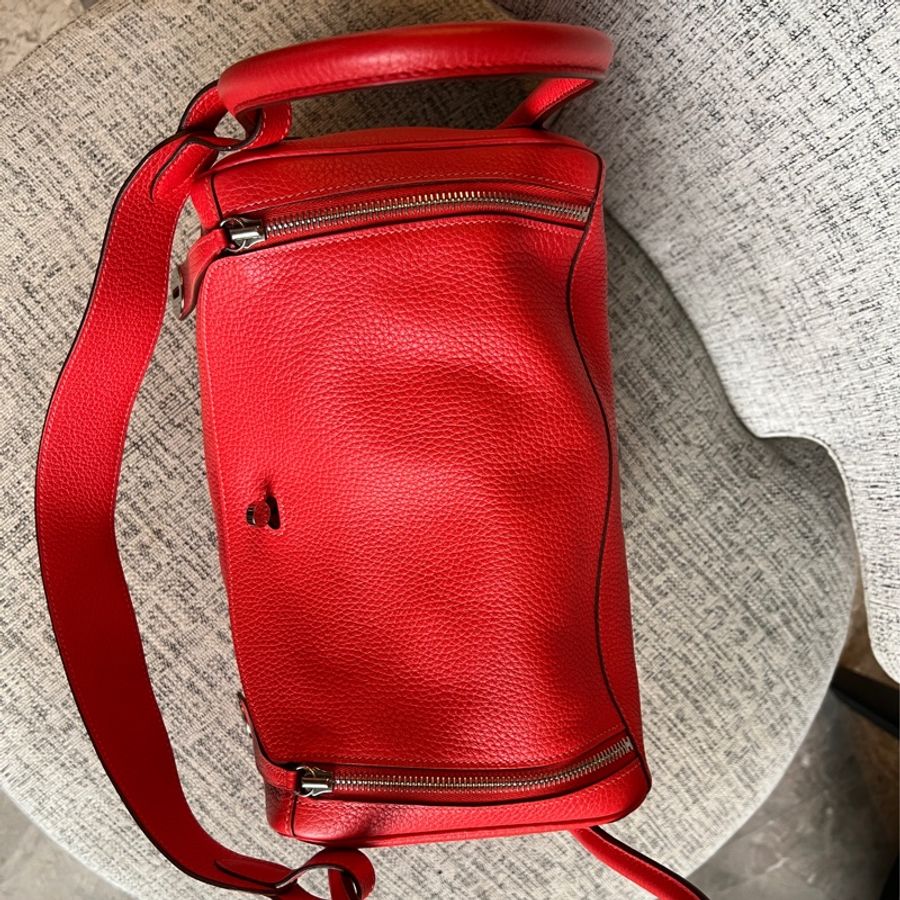 Hermès Lindy 銀釦-31