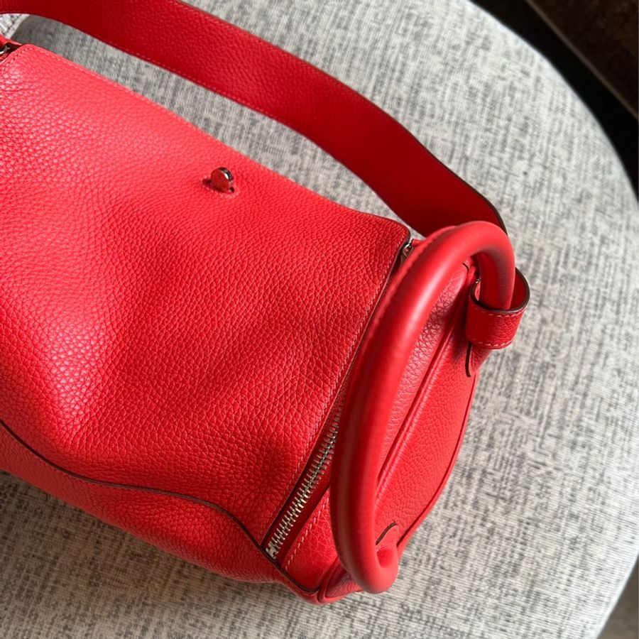 Hermès Lindy 銀釦-34
