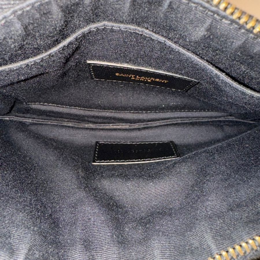 YSL 拉鍊長夾/手拿包 87成新(M-13)-8