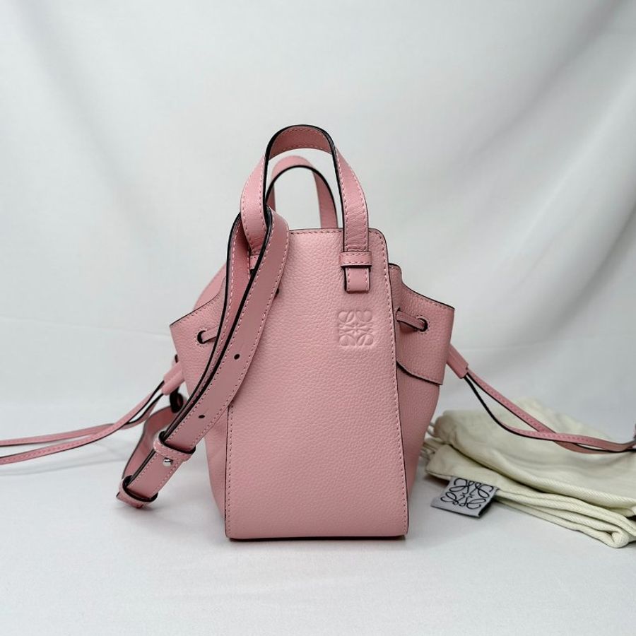 LOEWE Hammock Mini櫻花粉吊床包-0