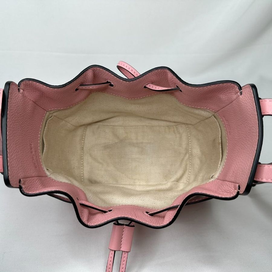 LOEWE Hammock Mini櫻花粉吊床包-7