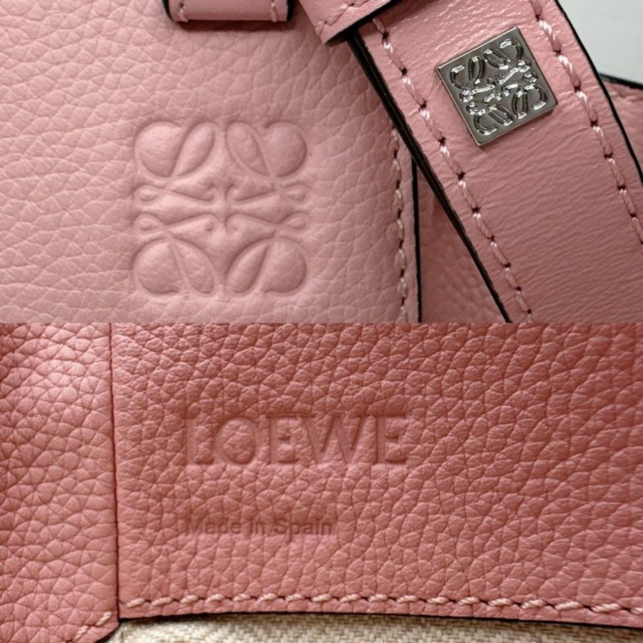 LOEWE Hammock Mini櫻花粉吊床包-8