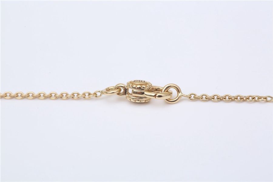 DIOR(迪奧) ROSE DES VENTS愛心貝母鑽項鏈 項鏈-4