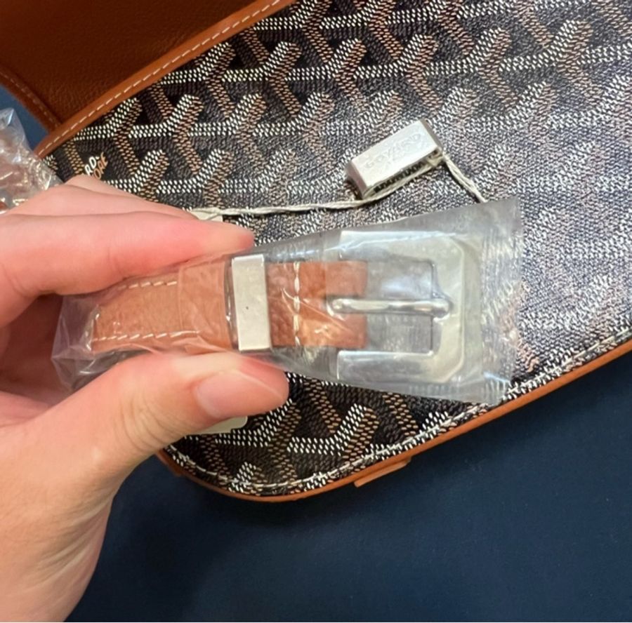 Goyard 相機包 黑棕 PM-17