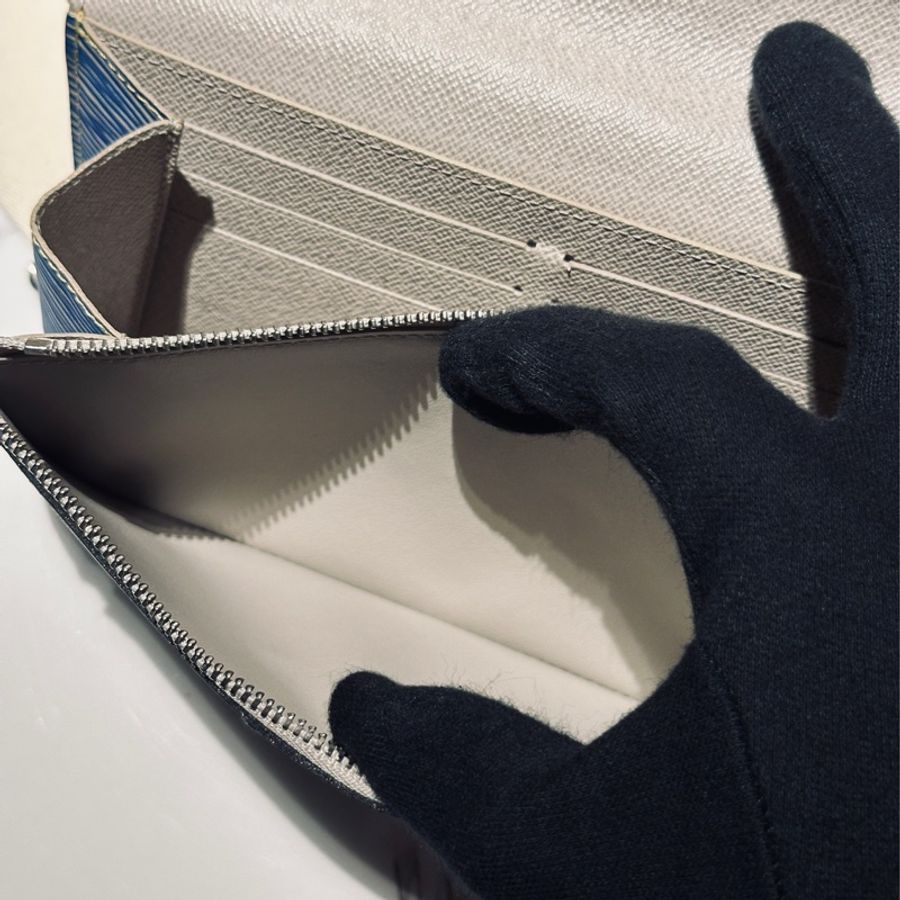95新芯片款🔥 Lv Twist Woc Epi藍色水波紋🩵-31