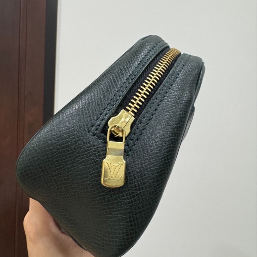 LV 路易威登 EPC 水波紋 綠 化妝包 收納包 手拿包-9