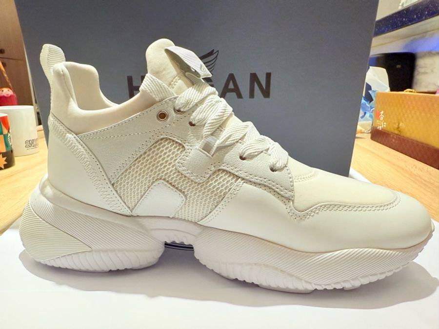 全新未穿 白色HOGAN INTERACTION HXW5250CH20NLCB001 尺寸40 厚底增高-2