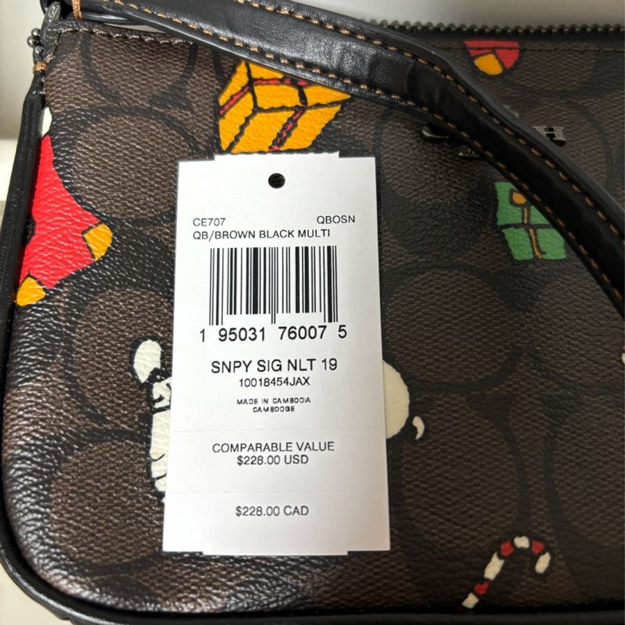 Coach X Peanuts snoopy-11