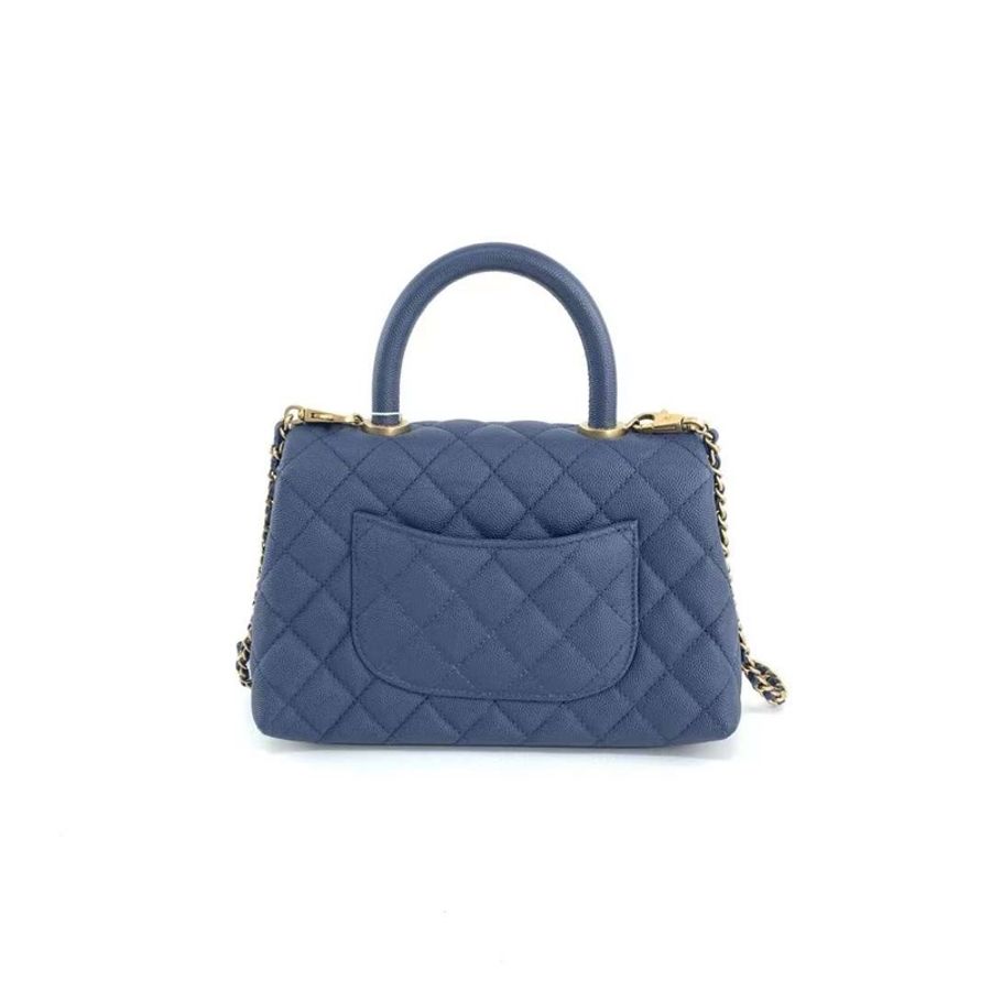 Chanel Coco Handle 藍色-1