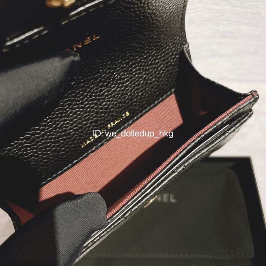 Chanel 經典款單層卡包-5