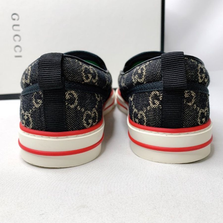 GUCCI 全新TENNIS 1977帆布鞋-1